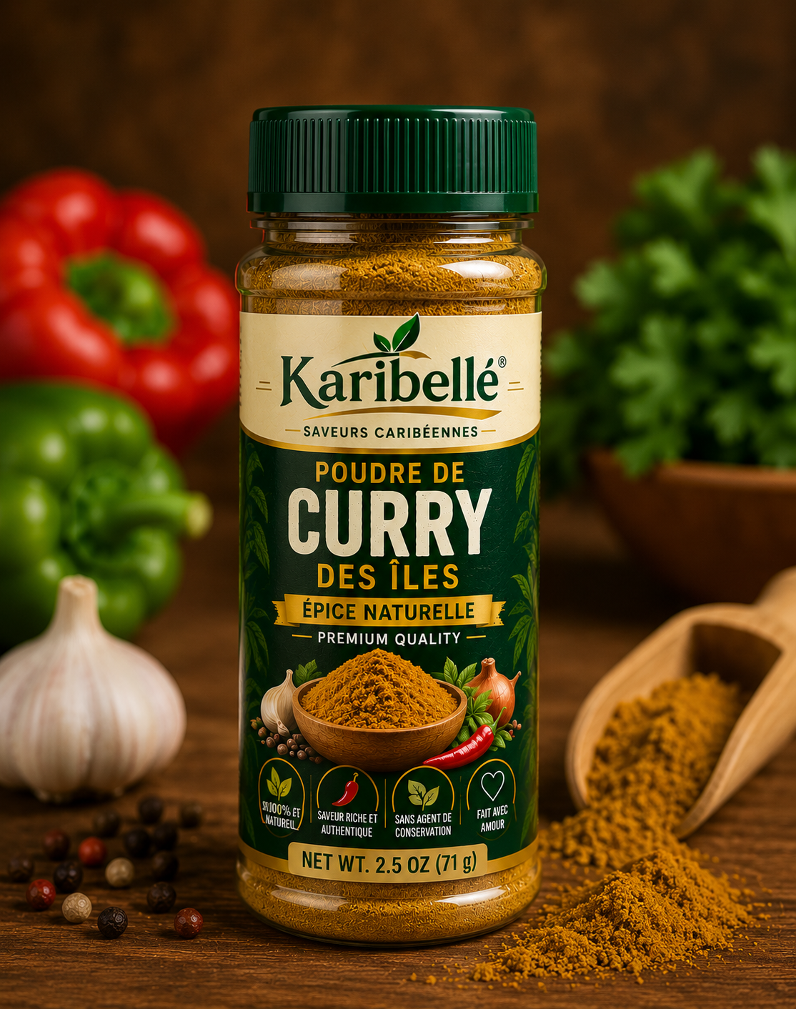 Karibellé Curry Powder des Îles